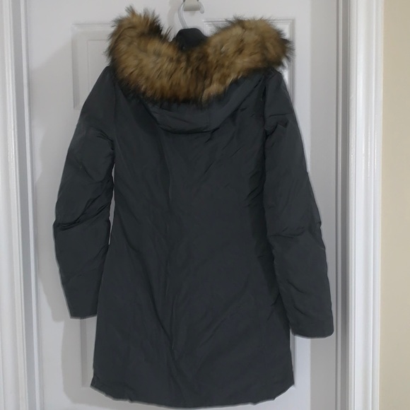 Babaton grey down winter coat. - Picture 3 of 5